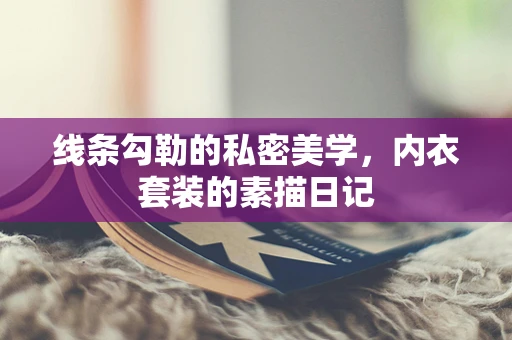 线条勾勒的私密美学，内衣套装的素描日记