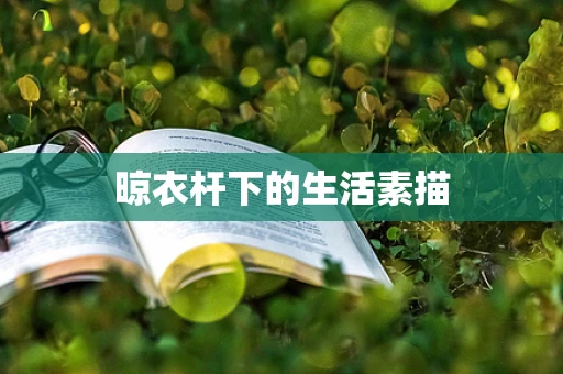 晾衣杆下的生活素描