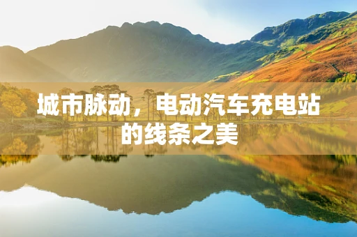 城市脉动，电动汽车充电站的线条之美