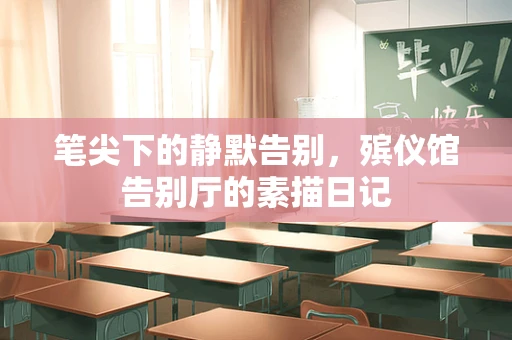 笔尖下的静默告别，殡仪馆告别厅的素描日记
