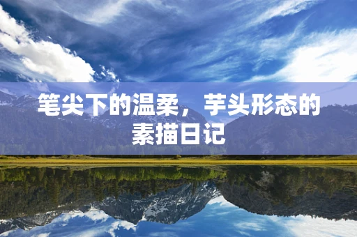 笔尖下的温柔，芋头形态的素描日记