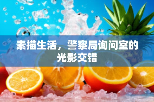 素描生活，警察局询问室的光影交错