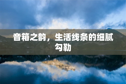 音箱之韵，生活线条的细腻勾勒