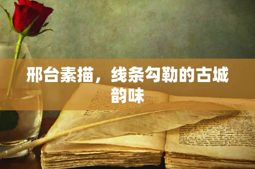 邢台素描，线条勾勒的古城韵味
