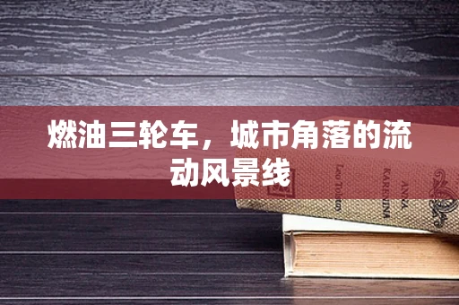 燃油三轮车，城市角落的流动风景线