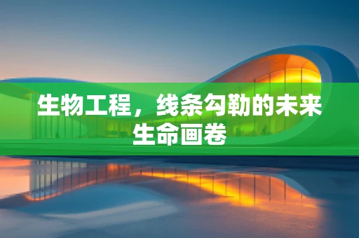 生物工程，线条勾勒的未来生命画卷