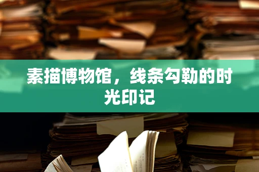素描博物馆，线条勾勒的时光印记