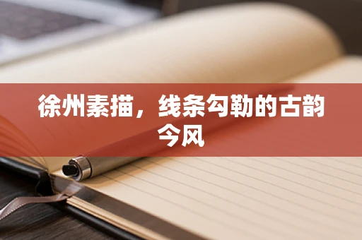 徐州素描，线条勾勒的古韵今风
