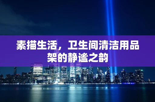 素描生活，卫生间清洁用品架的静谧之韵