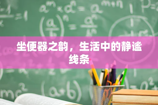 坐便器之韵，生活中的静谧线条