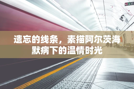 遗忘的线条，素描阿尔茨海默病下的温情时光
