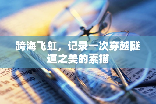 跨海飞虹，记录一次穿越隧道之美的素描