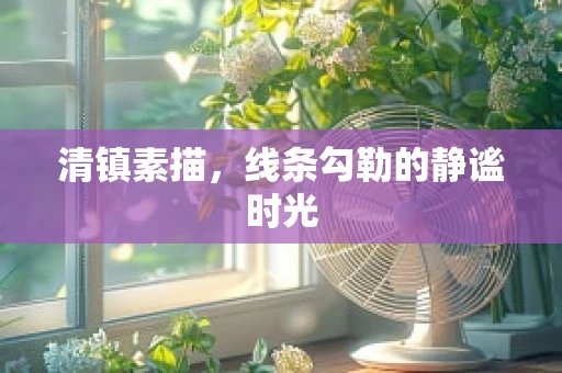 清镇素描，线条勾勒的静谧时光