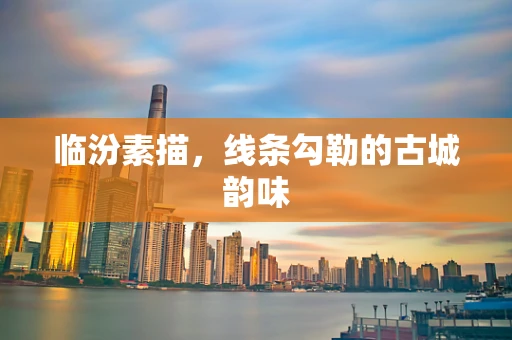 临汾素描，线条勾勒的古城韵味