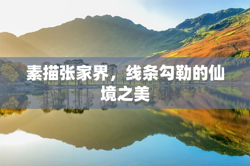 素描张家界，线条勾勒的仙境之美