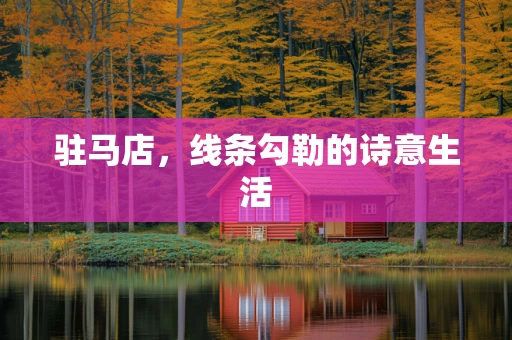 驻马店，线条勾勒的诗意生活