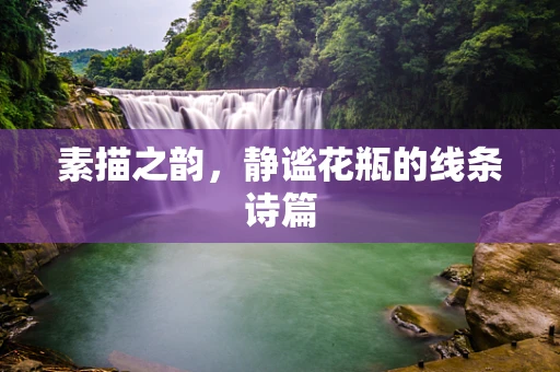 素描之韵，静谧花瓶的线条诗篇