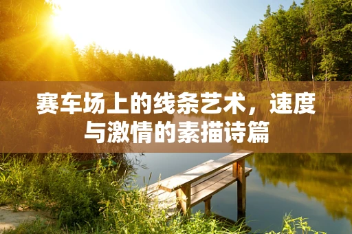 赛车场上的线条艺术，速度与激情的素描诗篇
