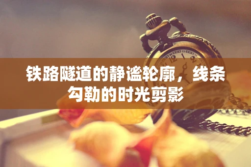 铁路隧道的静谧轮廓，线条勾勒的时光剪影