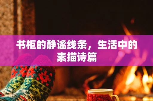 书柜的静谧线条，生活中的素描诗篇
