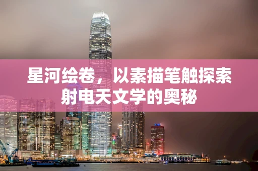 星河绘卷，以素描笔触探索射电天文学的奥秘