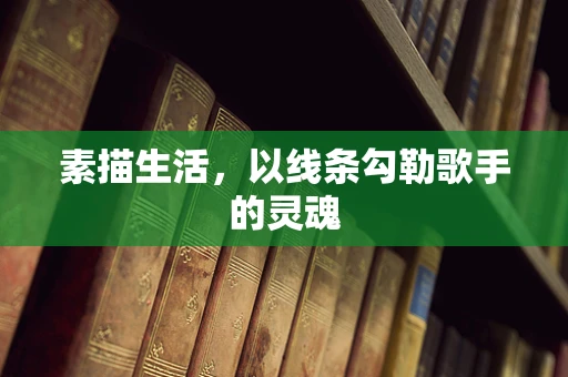 素描生活，以线条勾勒歌手的灵魂