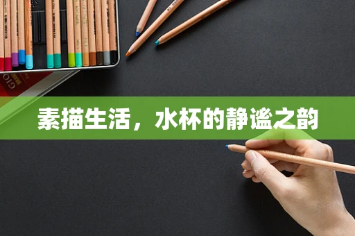 素描生活，水杯的静谧之韵