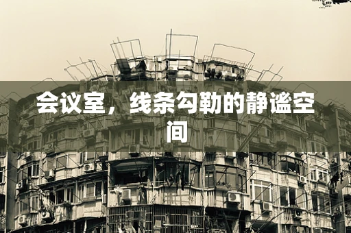 会议室，线条勾勒的静谧空间