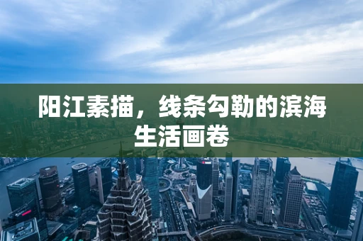 阳江素描，线条勾勒的滨海生活画卷