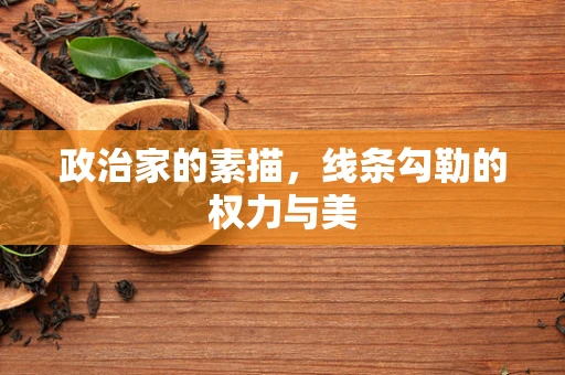 政治家的素描，线条勾勒的权力与美