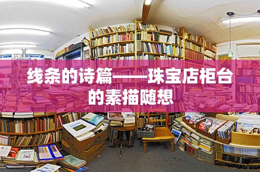 线条的诗篇——珠宝店柜台的素描随想