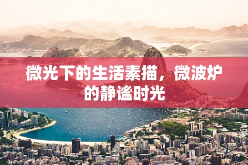 微光下的生活素描，微波炉的静谧时光
