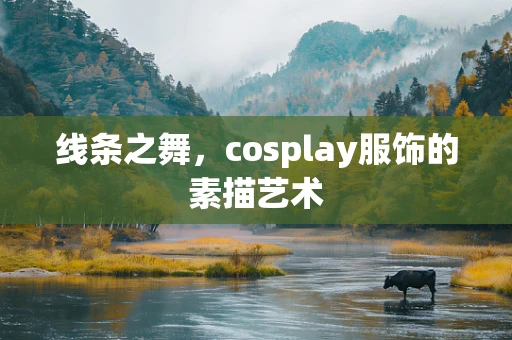 线条之舞，cosplay服饰的素描艺术