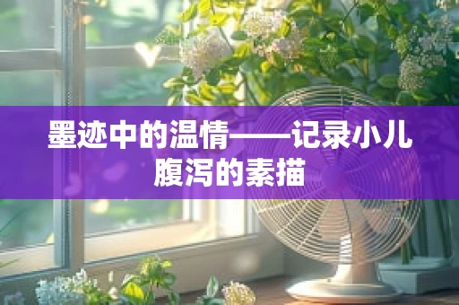 墨迹中的温情——记录小儿腹泻的素描