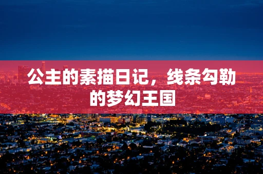 公主的素描日记，线条勾勒的梦幻王国