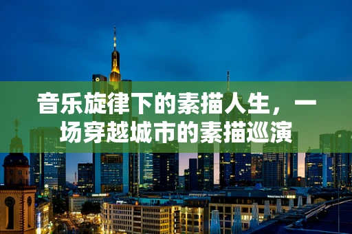 音乐旋律下的素描人生，一场穿越城市的素描巡演