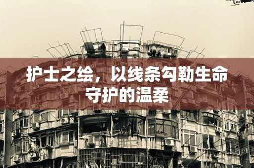 护士之绘，以线条勾勒生命守护的温柔