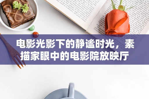 电影光影下的静谧时光，素描家眼中的电影院放映厅