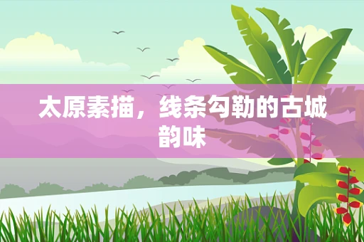 太原素描，线条勾勒的古城韵味