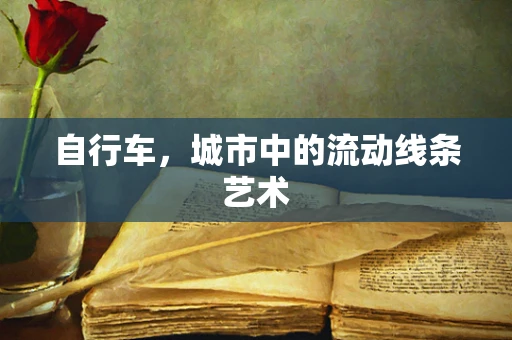 自行车，城市中的流动线条艺术