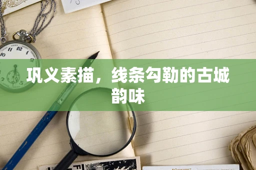 巩义素描，线条勾勒的古城韵味
