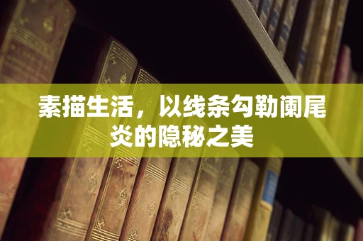 素描生活，以线条勾勒阑尾炎的隐秘之美