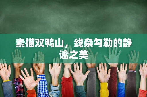 素描双鸭山，线条勾勒的静谧之美