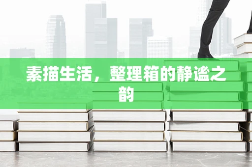 素描生活，整理箱的静谧之韵