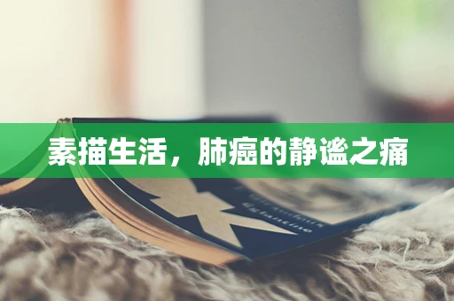 素描生活，肺癌的静谧之痛