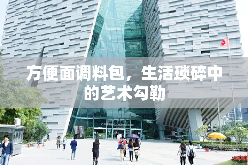 方便面调料包，生活琐碎中的艺术勾勒
