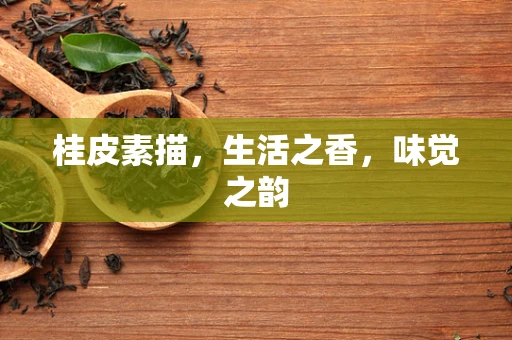 桂皮素描，生活之香，味觉之韵