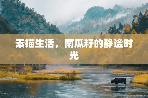 素描生活，南瓜籽的静谧时光