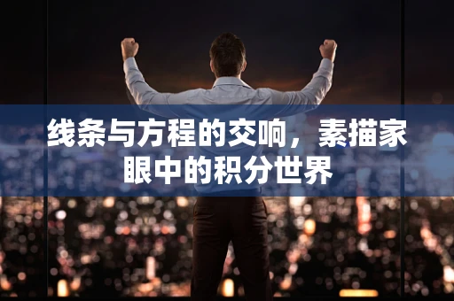 线条与方程的交响，素描家眼中的积分世界