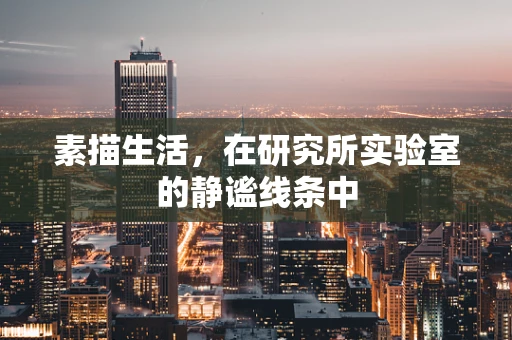 素描生活，在研究所实验室的静谧线条中